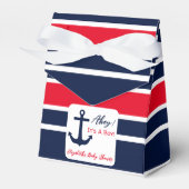 Ahoy! Das ist ein Junge! Kinderdusche Geschenkschachtel (Vorderseite)