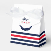 Ahoy! Das ist ein Junge! Kinderdusche Geschenkschachtel (Vorderseite)