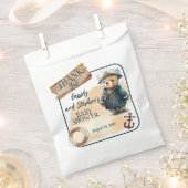 Ahoy, das ist eine Baby-Teddy-Baby-Dusche. Geschenktütchen (Ausgeschnitten)