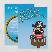  Ahoy! Einladung (Vorne/Hinten)