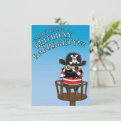  Ahoy! Einladung (Stehend Vorderseite)