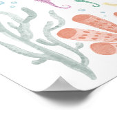 Ahoy Es ist ein Baby-Dusche Begrüßungszeichen Poster (Ecke)