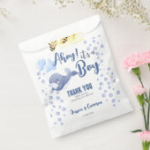 Ahoy es ist ein Baby Dusche blauen Wal Brauch Brau Geschenktütchen (Versiegelt)