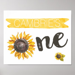 Ahoy Es ist ein Baby-Duschzeichen Poster