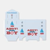 Ahoy Es ist ein Baby Junge, Gefallen Box Geschenkschachtel (Ungefaltet)