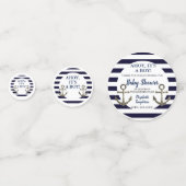 Ahoy Es ist ein Baby-Kinderdusche Confetti Konfetti (Vorderseiten)