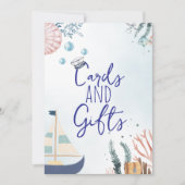 Ahoy Es ist ein Baby Nautical Baby Dusche Geschenk (Vorderseite)