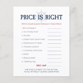 Ahoy Es ist ein Baby Nautical Baby Shower Price Ga