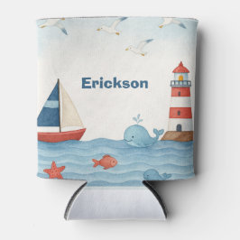 Ahoy Es ist ein Boy Nautical Can Cooler Dosenkühler