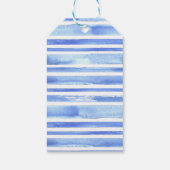 Ahoy es ist ein Junge nautische Babydusche danke Geschenkanhänger (Rückseite)