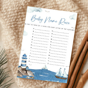 Ahoy, es ist ein Junge, nautisches Babynamen-Rates