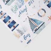 Ahoy! Es ist ein Kolibris unter dem Meer Seidenpapier (Detail)