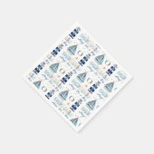 Ahoy! Es ist ein Kolibris unter dem Meer Serviette (Ecke)