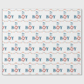 Ahoy Es ist ein männlicher Nautiker Geschenkpapier (Flach)