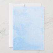 Ahoy Es ist eine Baby-Dusche für junge Meerestiere Einladung (Rückseite)