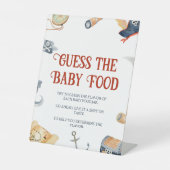 Ahoy Es ist eine Baby-Dusche raten Sie das Baby-Es Sockelschild (Vorderseite)