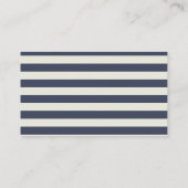 Ahoy Es ist eine Baby-Duschkarte Begleitkarte (Rückseite)