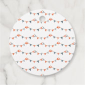 Ahoy Es ist eine Baby-Kinderdusche Geschenkanhänger (Rückseite)