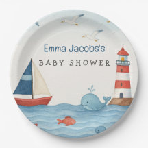 Ahoy Es ist eine Baby-Kinderdusche