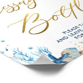 Ahoy Es ist eine Boy Nautical Nachricht in einem F Poster (Ecke)