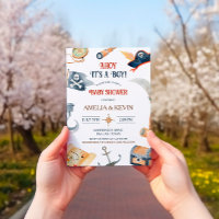 Ahoy Es ist eine Boy Pirate Baby Dusche