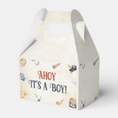 Ahoy Es ist eine Boy Pirate Baby Dusche Geschenkschachtel (Vorderseite)