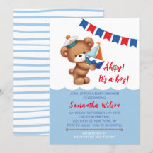 Ahoy! Es ist eine kinderfarbene Kinderdusche