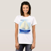 Ahoy, es wird ein Junge werdende Mutter T-Shirt (Vorne ganz)