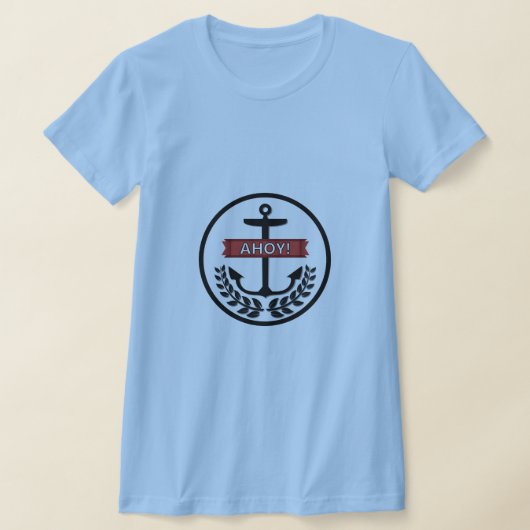 Ahoy - Frauen-Bella+Leinwand T - Shirt schlank (Ablage )