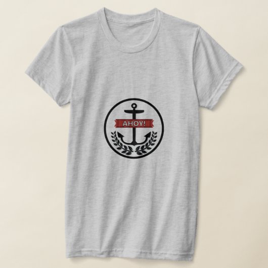 Ahoy - Frauen-Bella+Leinwand T - Shirt schlank (Ablage )