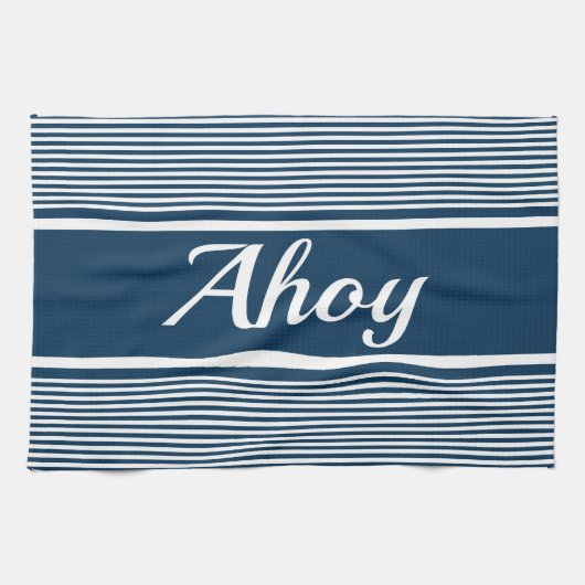 Ahoy Geschirrtuch (Horizontal)
