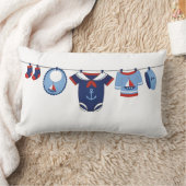 Ahoy ist ein Baby-Duschkissen Lendenkissen (Decke)