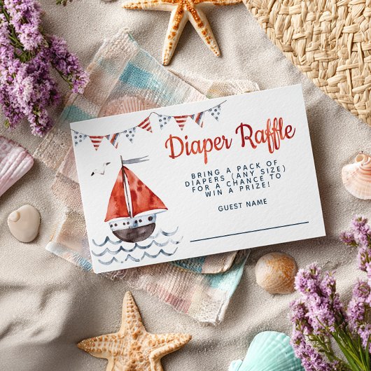 Ahoy ist ein Baby-Kinderdusche-Windschutzscheibe Begleitkarte