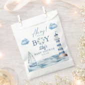 Ahoy ist ein Baby Nautical Baby Dusche Geschenktütchen (Ausgeschnitten)