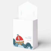 Ahoy ist ein Baby Nautical Boy Baby Dusche Geschenkschachtel (Geöffnet)