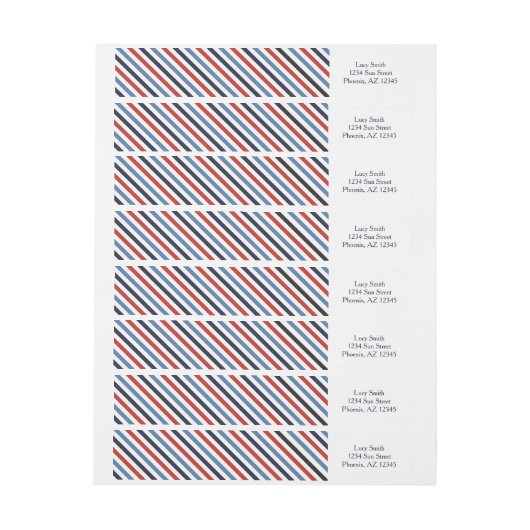 Ahoy ist ein Boy Wraparound Labels (Bogen)