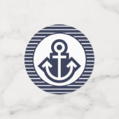 Ahoy ist ein Junge Anker individuell anpassbare Ko Konfetti (Klein Vorderseite)