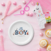 Ahoy ist eine Baby-Kinderdusche Pappteller (Party)