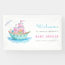Ahoy ist eine Baby Ship Animals Sailboat Baby Dusc