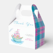 Ahoy ist eine Baby Ship Animals Sailboat Baby Dusc Geschenkschachtel (Vorderseite)