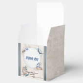 Ahoy ist eine Baby-Wassermassage Babydusche Geschenkschachtel (Geöffnet)