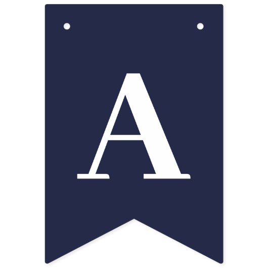 Ahoy ist eine junge, nautische Jagdfahnen Wimpelkette (Zweite Fahne)