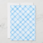 Ahoy It is a Boy Nautical Baby Shower Einladung (Rückseite)