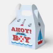 Ahoy It's a Baby Boy Gevor Box Geschenkschachtel (Vorderseite)