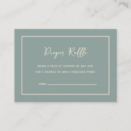 Ahoy It's a Boy Nautical Baby Shower  Begleitkarte