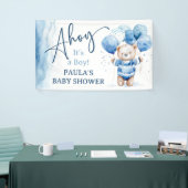 Ahoy It's a Boy Niedlich Nautical Baby Shower Banner (Messeveranstaltung)