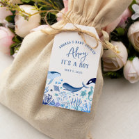 Ahoy It's a Boy Under Sea Baby Shower Vielen Dank