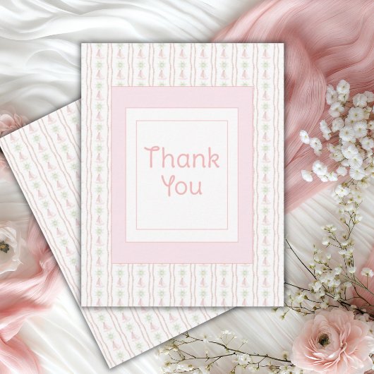 Ahoy It's a Girl Nautical Pink Serviette