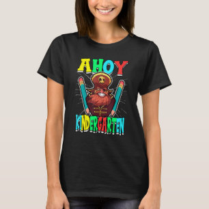 Ahoy Kindergarten Lehrer Kinder Piraten Kinder 1 T-Shirt