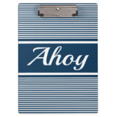 Ahoy Klemmbrett (Vorderseite)